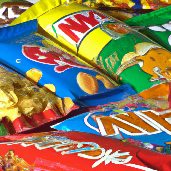 Package design for snacks and confectionery