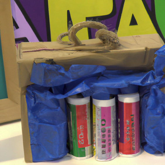 Creative packaging for arts and crafts supplies