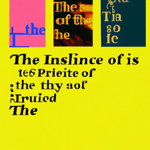 The Influence of Typography in Poetry Book Design