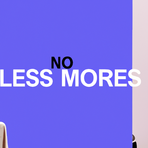 Minimalist Poster Design: Less is More