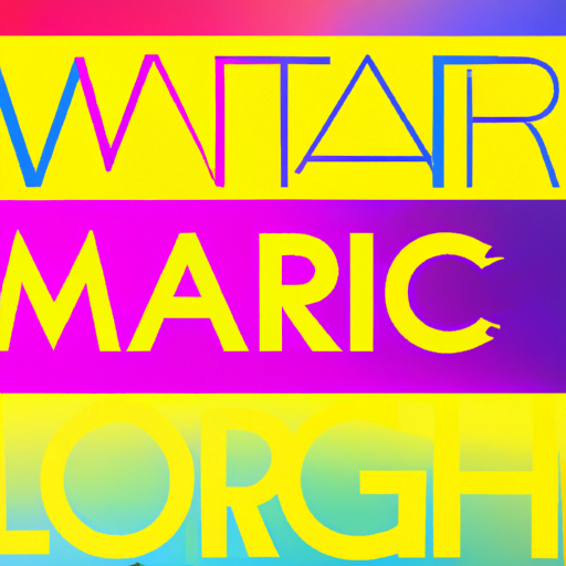 Psychedelic Typography: The Marriage of Words and Colors